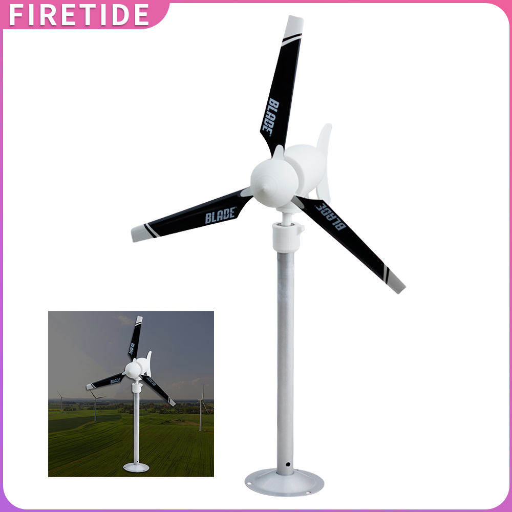 Renewable Energy Engineering - 40W 3-Blade Micro Horizontal Wind Turbine,