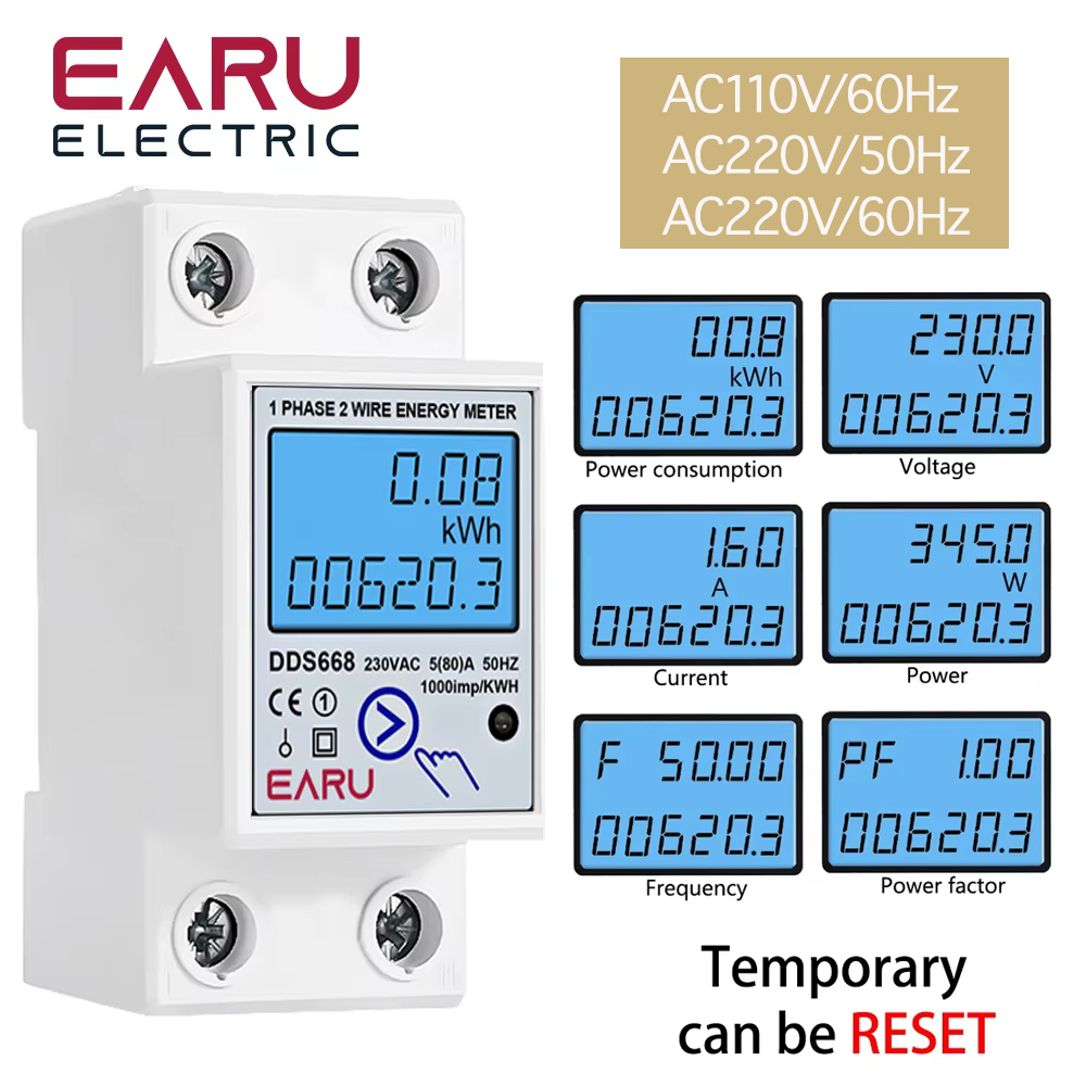 Renewable Energy Demonstration Kit - AC 110V 220V Digital Single Phase