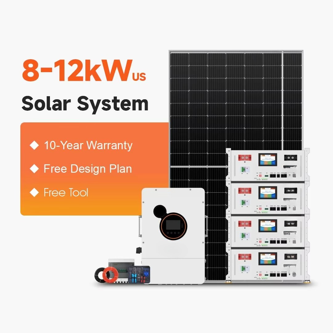 Solar Panel System 10Kw - KEVOLT Hybrid Solar System 8kW 10kW