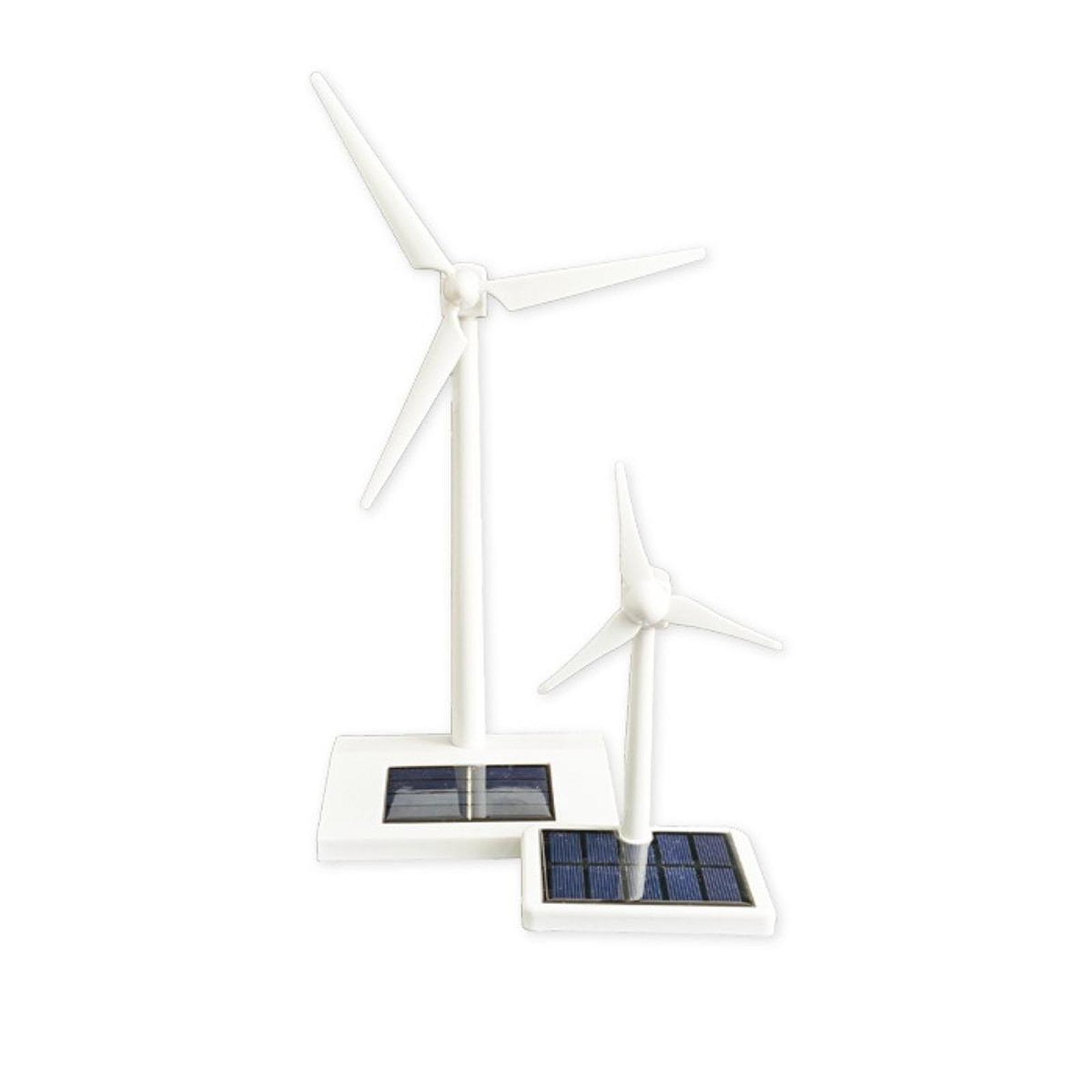 Renewable Energy Engineering - DIY Solar Powered Windmill Model,Desk Home