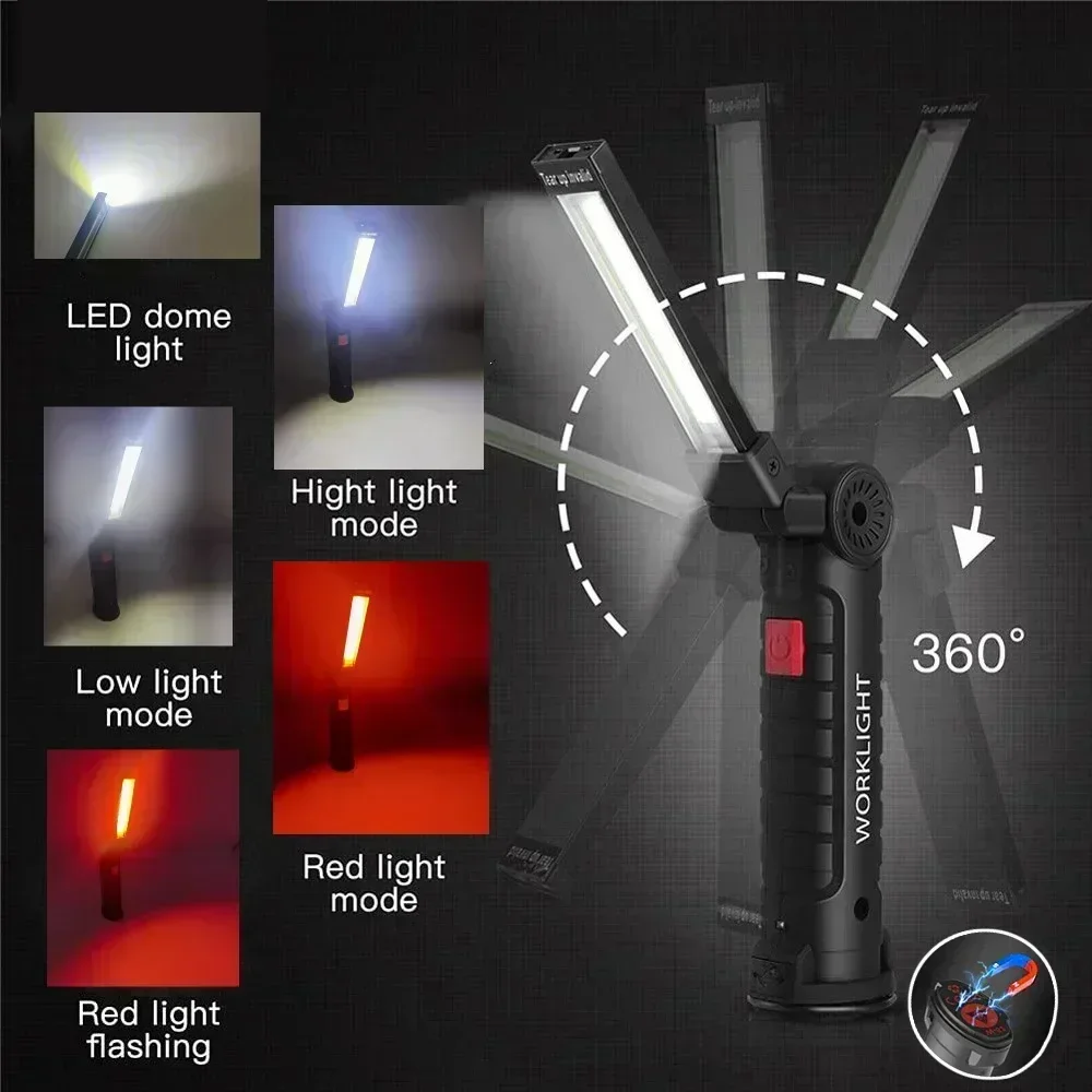 Portable COB LED Work Light US - Renewable Energy Sources avaliação e preço