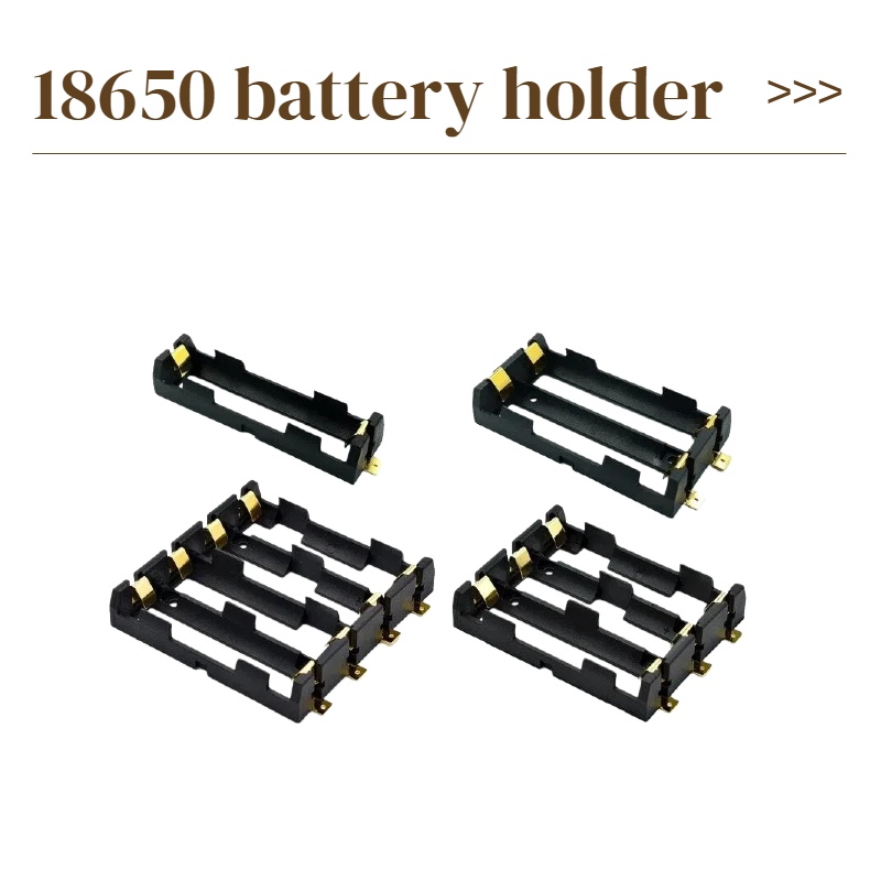 2pcs 18650 SMT Battery Holder  - Renewable Energy Sources avaliação e preço