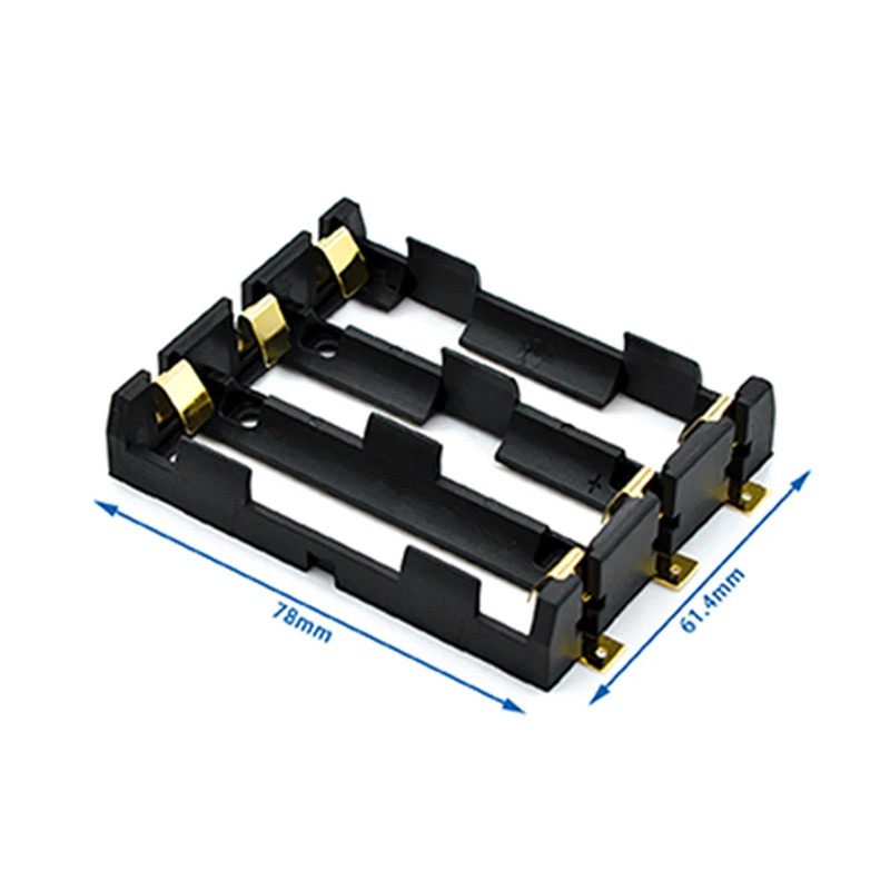 2pcs 18650 SMT Battery Holder  - Renewable Energy Sources avaliação e preço