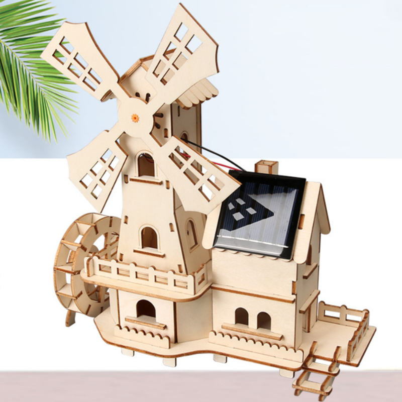 DIY Solar Energy Windmill Hous - Renewable Energy Demonstration Kit avaliação e preço