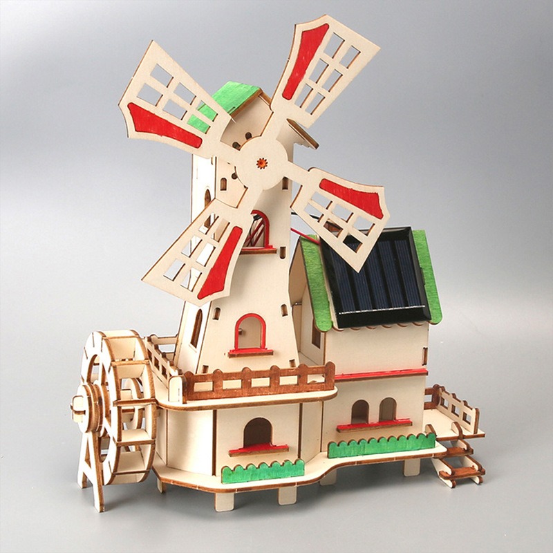 DIY Solar Energy Windmill Hous - Renewable Energy Demonstration Kit avaliação e preço