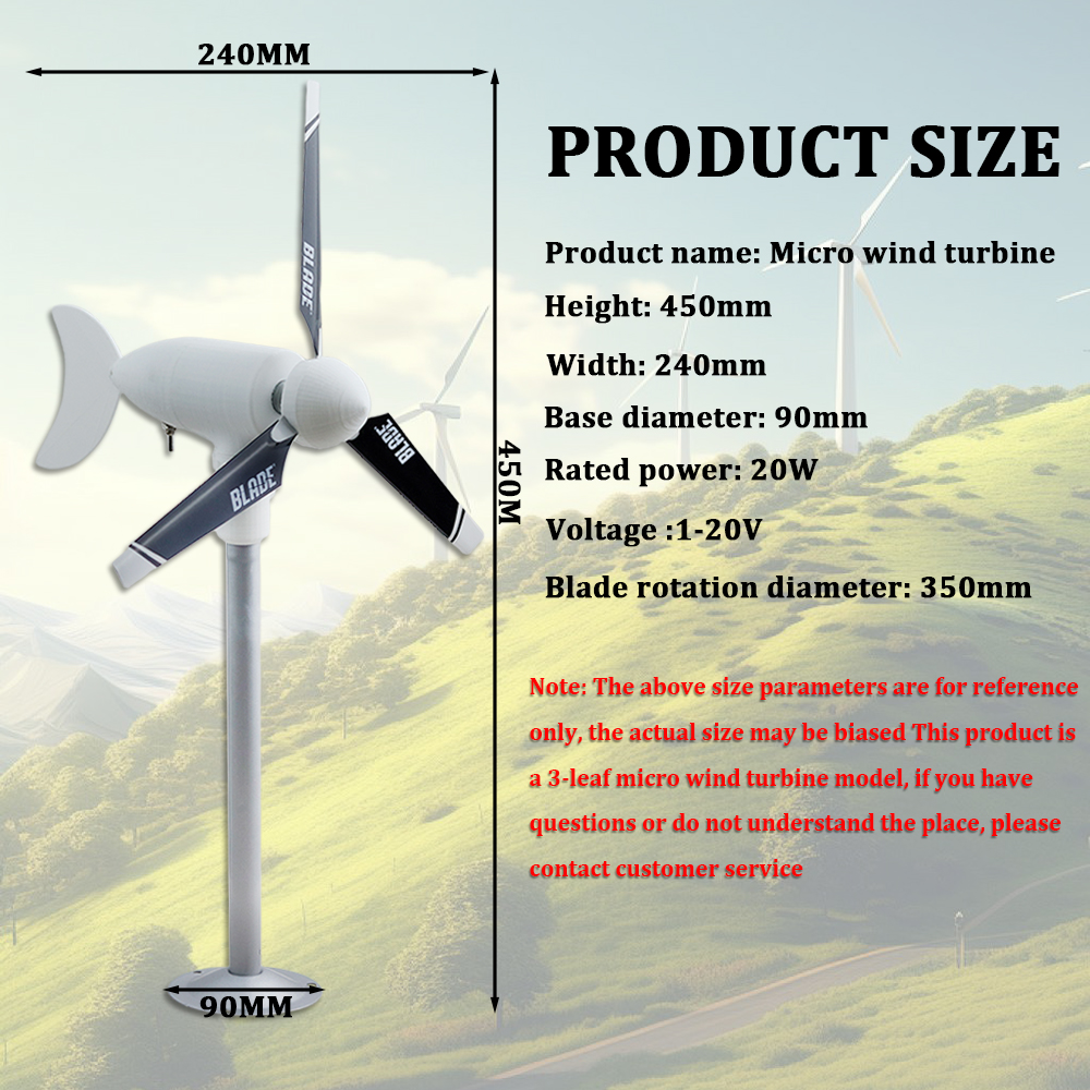 40W 3-Blade Micro Horizontal W - Renewable Energy Engineering avaliação e preço