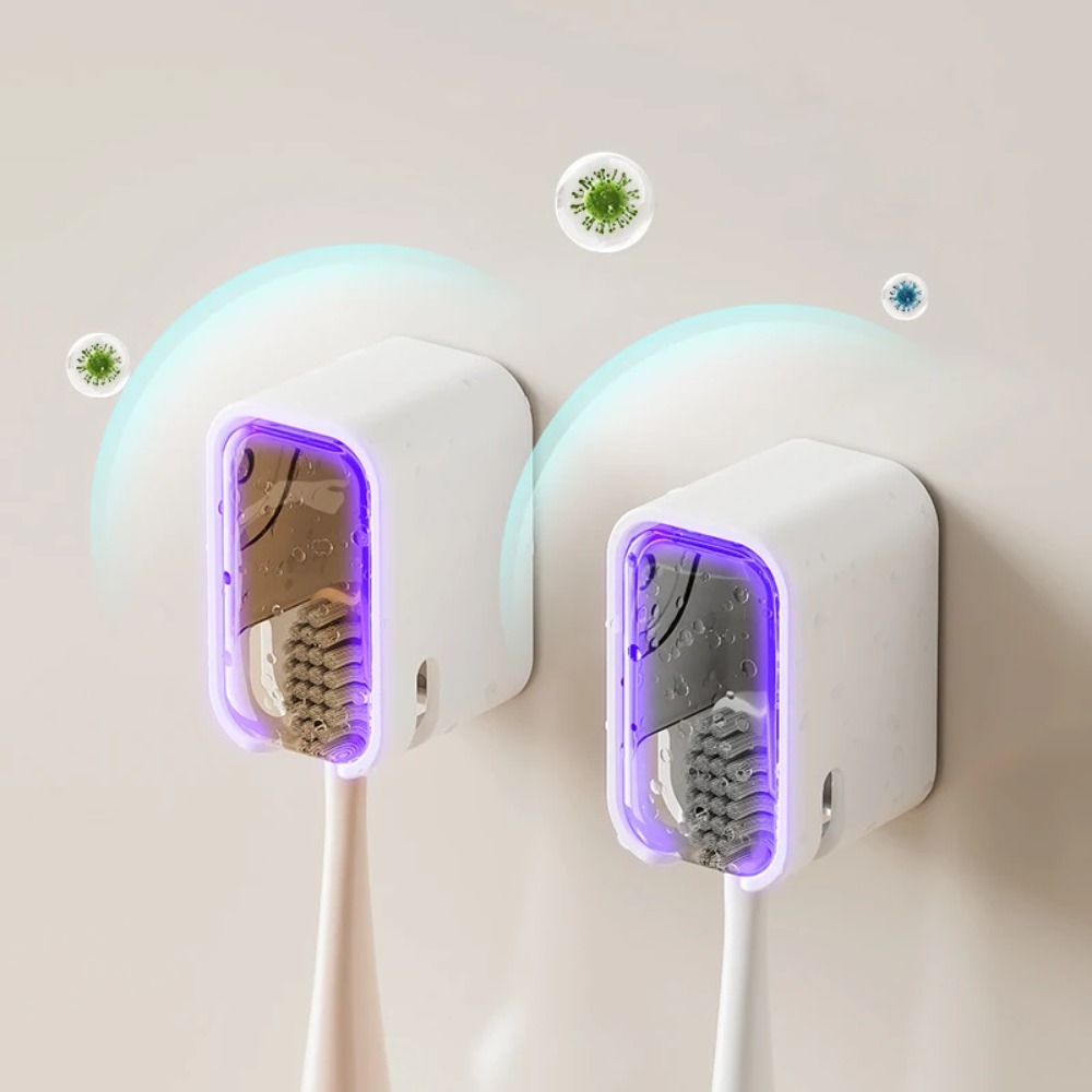 2PCS Toothbrush Holder Flip-to - Energy Storage Rack avaliação e preço