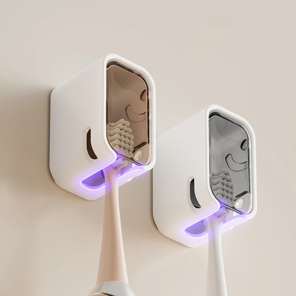 2PCS Toothbrush Holder Flip-to - Energy Storage Rack avaliação e preço