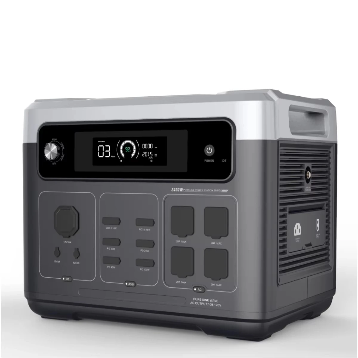 P2001 PLUS 2400W Portable Powe - Portable Power Station avaliação e preço