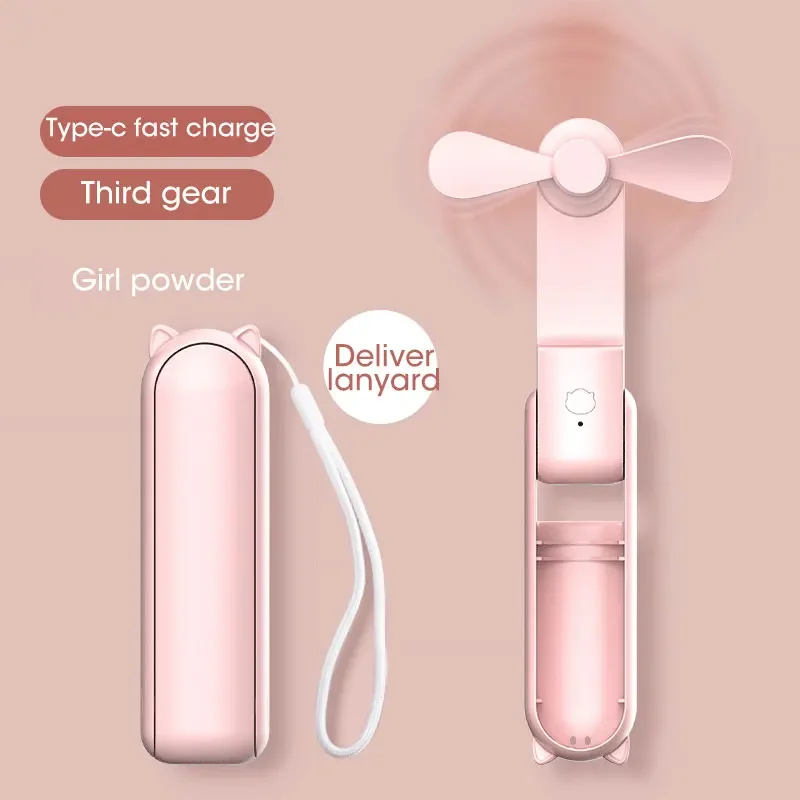 2000mAh Mini Portable Fan USB  - Renewable Energy Sources avaliação e preço