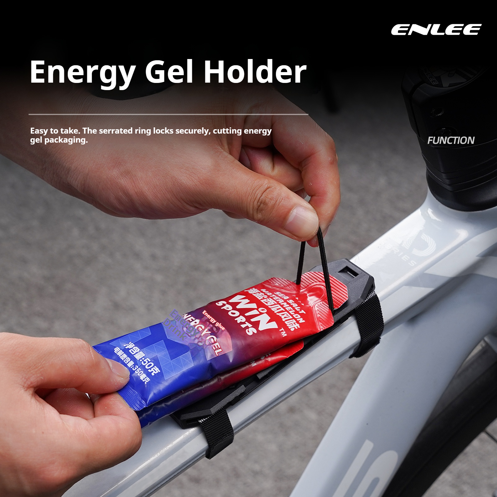ENLEE Bicycle Energy Gel Holde - Energy Storage Rack avaliação e preço