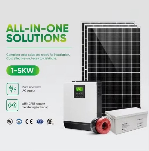Complete Set Home Solar Energy - Solar Panel System 10Kw avaliação e preço