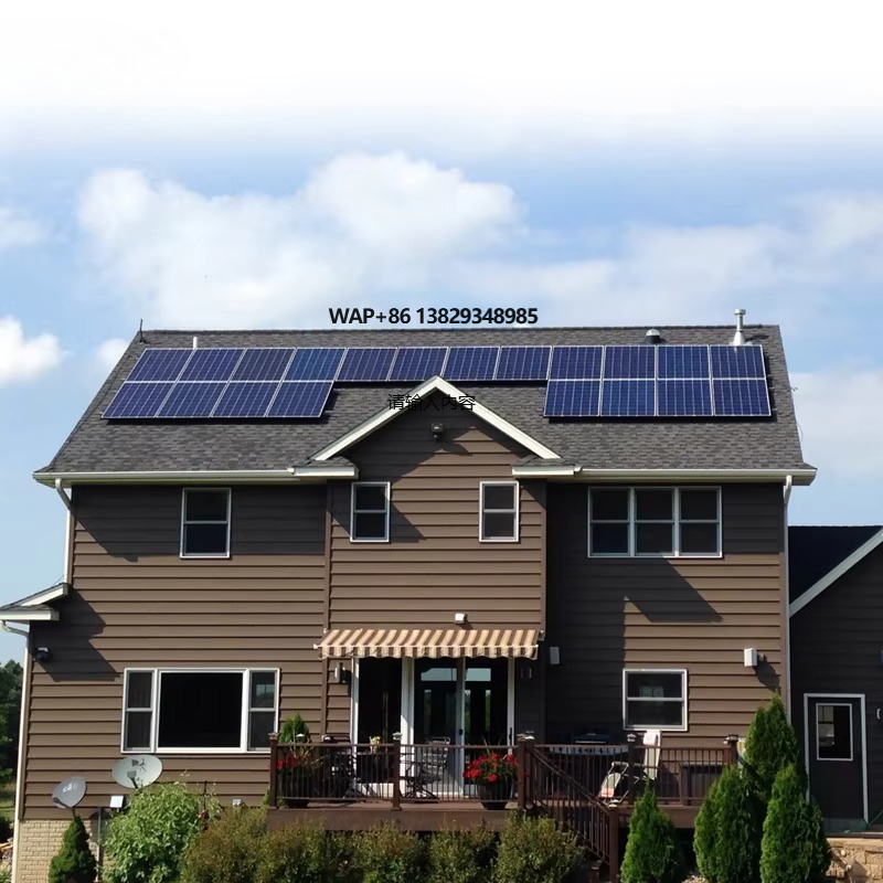 Smart Home Solar Kit 5KW 10KW  - Solar Panel System 10Kw avaliação e preço