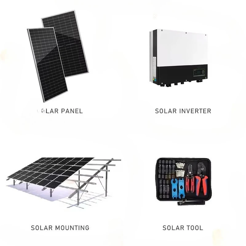 Smart Home Solar Kit 5KW 10KW  - Solar Panel System 10Kw avaliação e preço