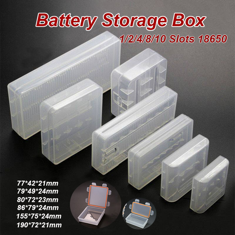 1PC Battery Storage Box Hard C - Renewable Energy Sources avaliação e preço
