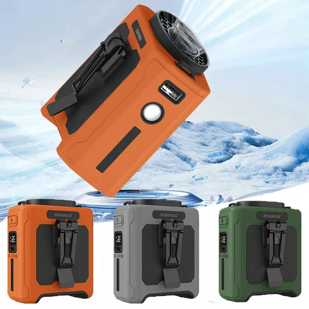 10000mAh Portable Waist Fan LE - Renewable Energy Sources avaliação e preço