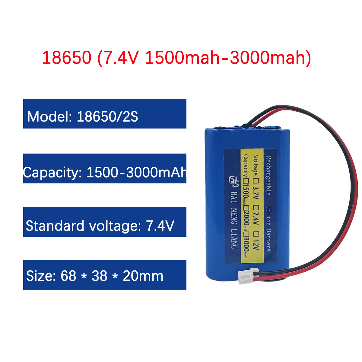 2025 New High Energy 7.4 V 186 - Renewable Energy Technology avaliação e preço