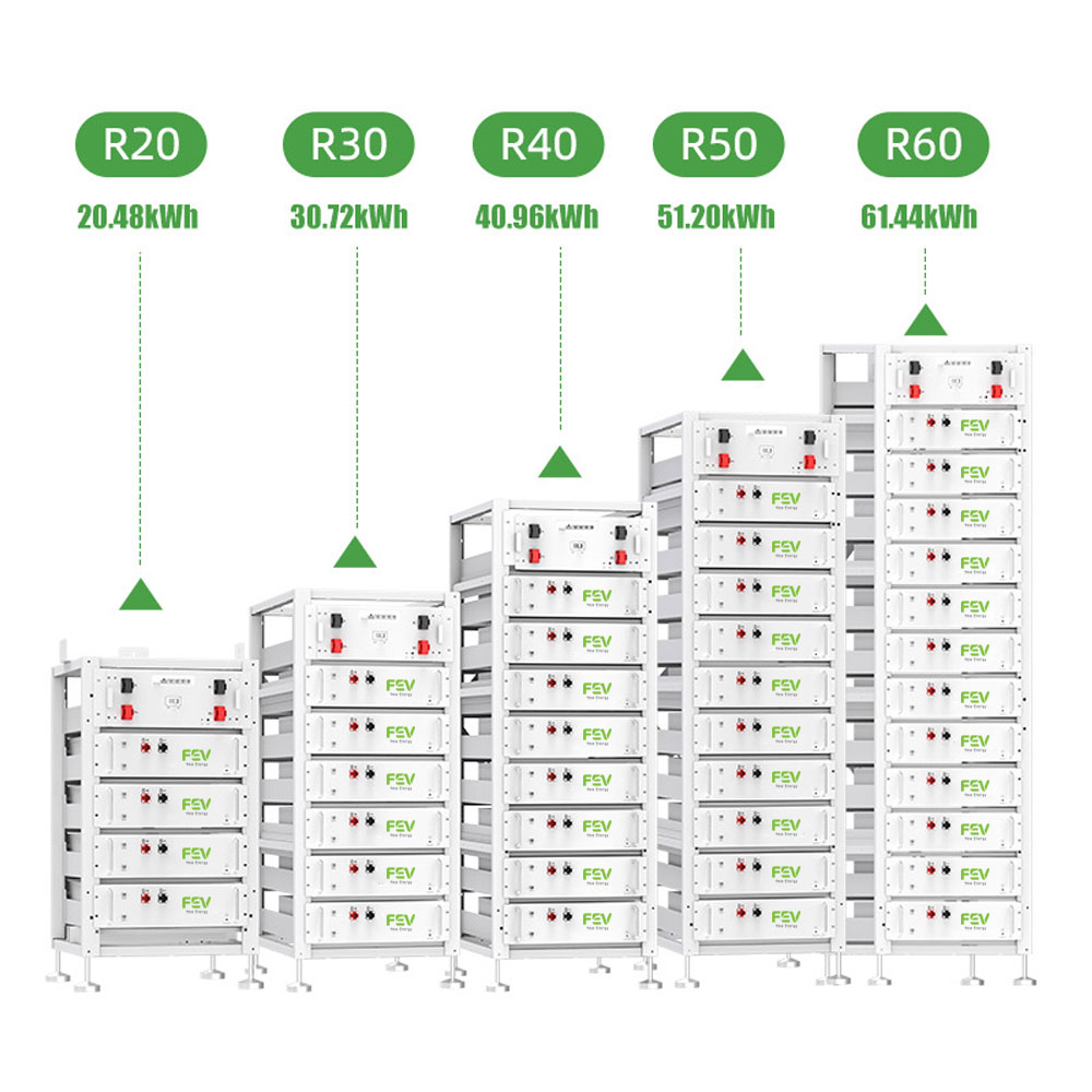 LiFePO4 HV Lithium Battery 50k - Energy Storage Rack avaliação e preço