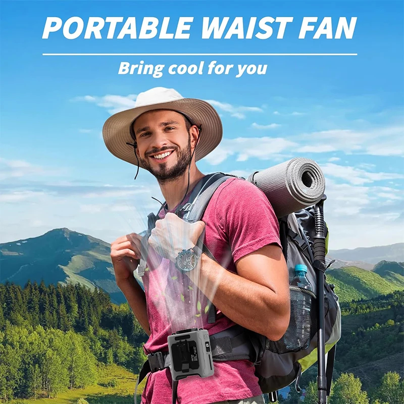 Waist Fan with Power Bank 5 Sp - Renewable Energy Sources avaliação e preço