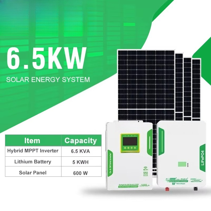 Premium Grade Complete 3kw 5kw - Solar Panel System 10Kw avaliação e preço