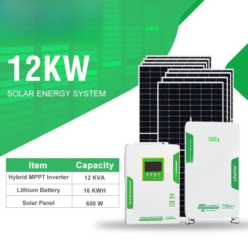 Premium Grade Complete 3kw 5kw - Solar Panel System 10Kw avaliação e preço