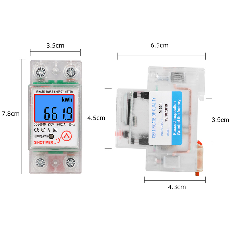 Din Rail LCD Digital Backlight - Renewable Energy Demonstration Kit avaliação e preço