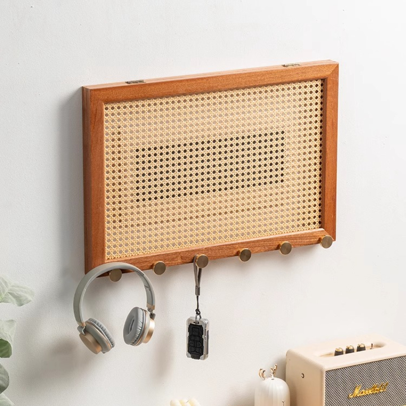 Wood Woven Rattan Electrical B - Energy Storage Rack avaliação e preço