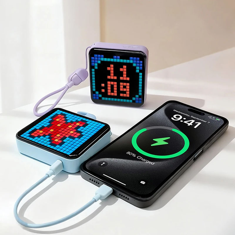 Custom DIY Pixel Pattern Porta - Renewable Energy Sources avaliação e preço