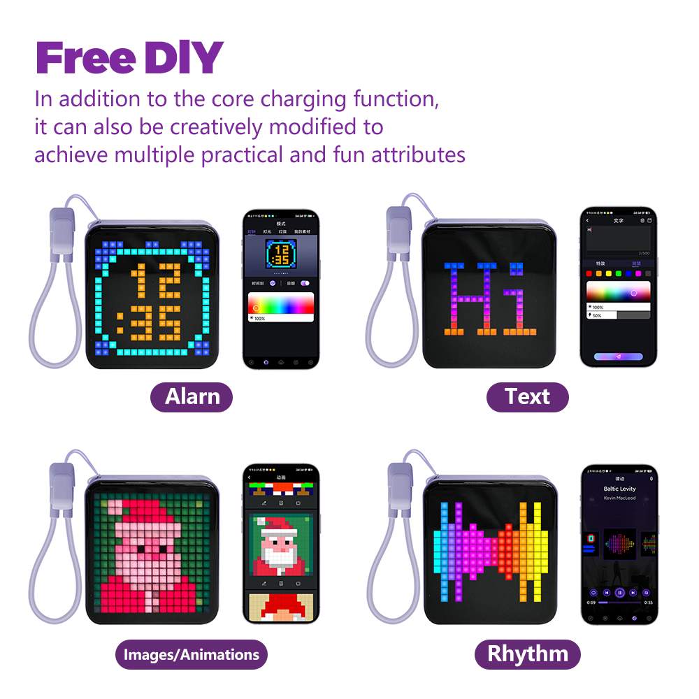 Custom DIY Pixel Pattern Porta - Renewable Energy Sources avaliação e preço